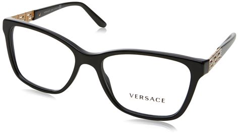 black versace glasses women|eyeglasses Versace glasses on face.